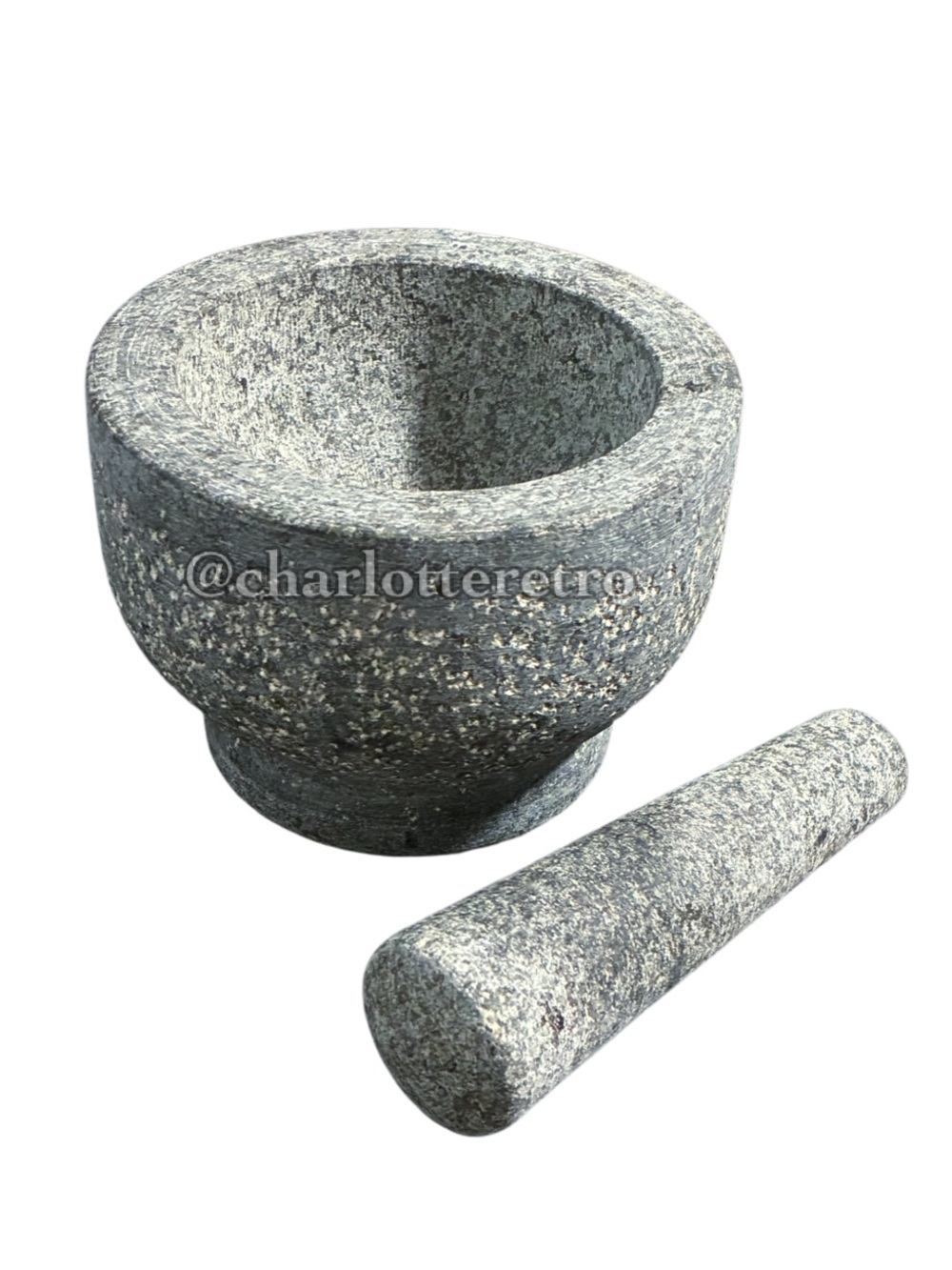 JAMIE OLIVER Granite Mortar & Pestle Set